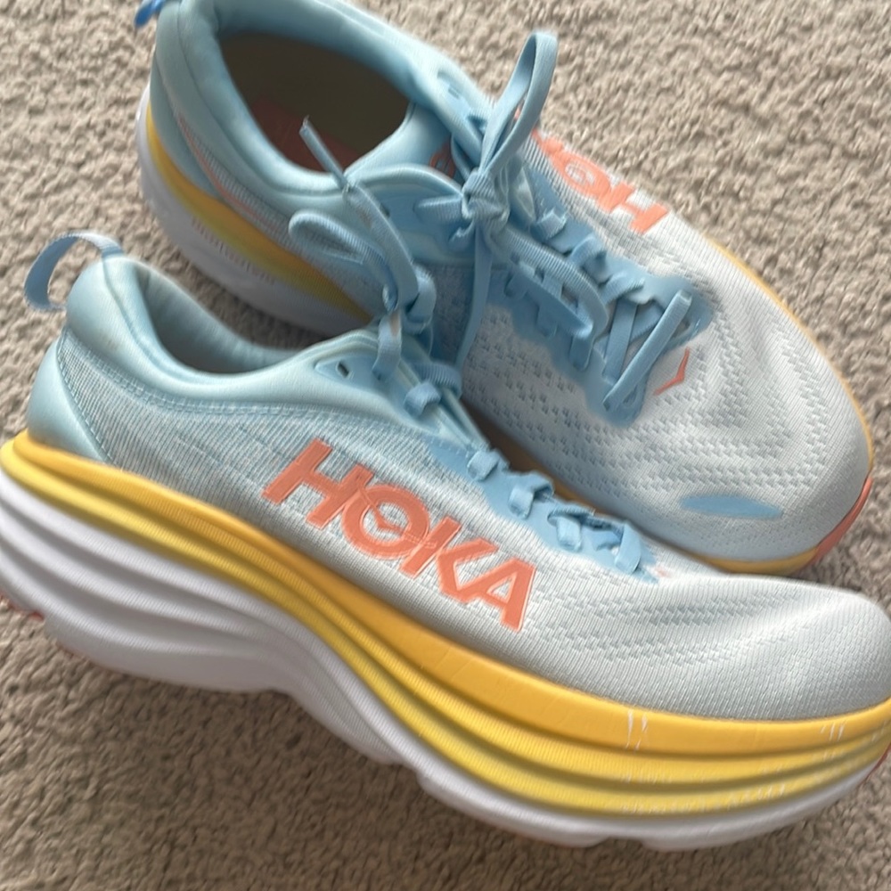 Barely worn Hoka sneakers